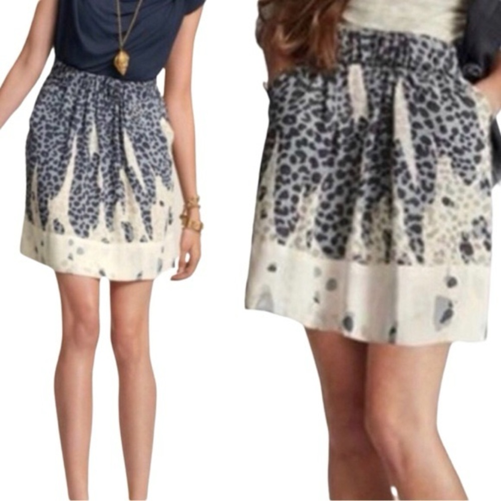 Cabi Bella Leopard Print With Pockets
Skirt, Size XS